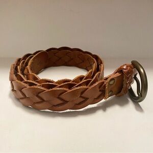 Abercrombie Kids L/XL Braided Leather Belt